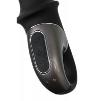 Фото  Анальный вибратор с нагревом Satisfyer Hot Passion Connect App, силикон, черный, 18 см