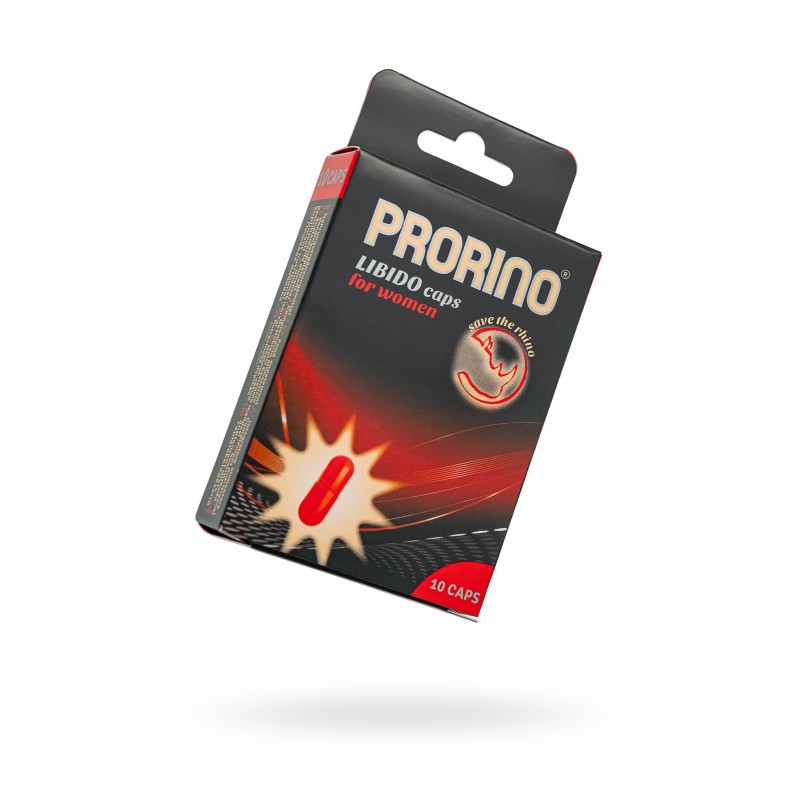 Энергетические капсулы Ero Prorino black line Libido для женщин, 10 шт.