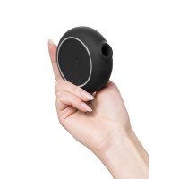 Вакуумный стимулятор клитора с вибрацией Satisfyer Pro To Go 3, черный, 8,5 см