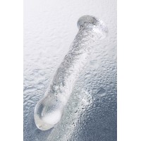 Нереалистичный фаллоимитатор Sexus Glass, стекло, прозрачный, 16,5 см