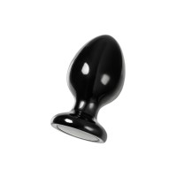 Анальная втулка TOYFA POPO Pleasure Cetus α, PVC, черная, 11,5 см, Ø 6,2 см