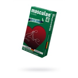 Презервативы Masculan, classic 4, XXL, увеличенного размера, 20 см, 5,4 см, 10 шт.
