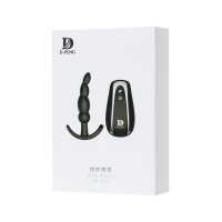 Анальная втулка  For Pearls D-PENG, силикон, черный, 11  см