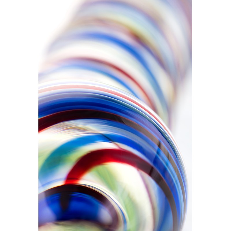 Нереалистичный фаллоимитатор Sexus Glass, стекло, прозрачный, 16,5 см