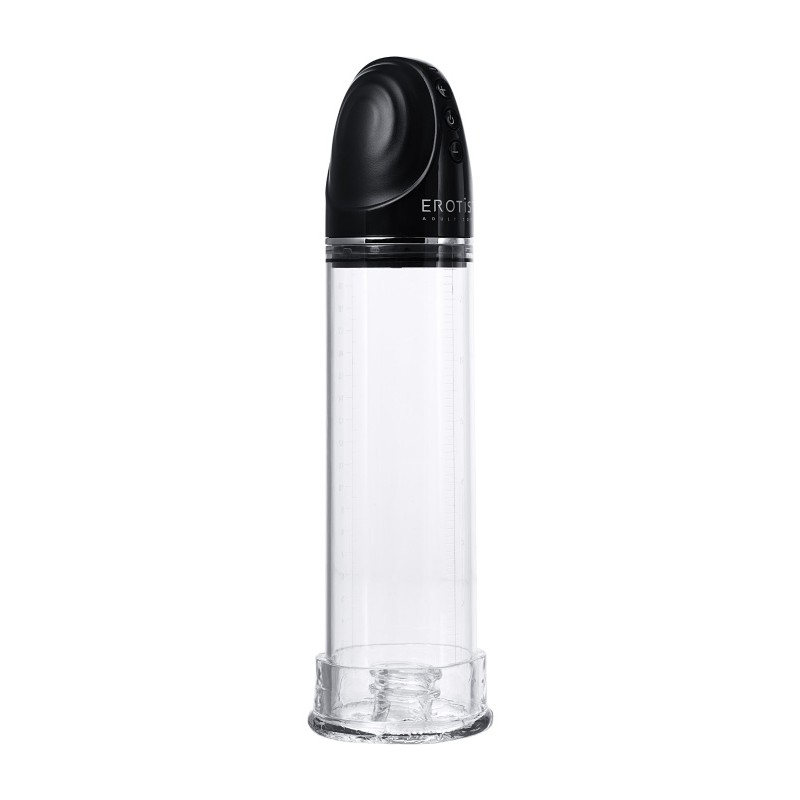 Помпа для пениса Erotist Man up pump, ABS пластик, прозрачная, 30 см