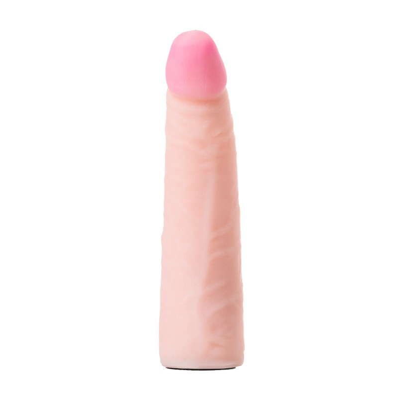 Страпон на креплении RealStick Strap-On Jax, TPR, телесный, 17,9 см