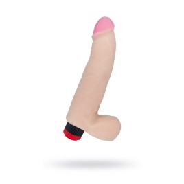 Вибромассажёр-реалистик ANDROID Long LoveToy, TPR, телесный, 17 см