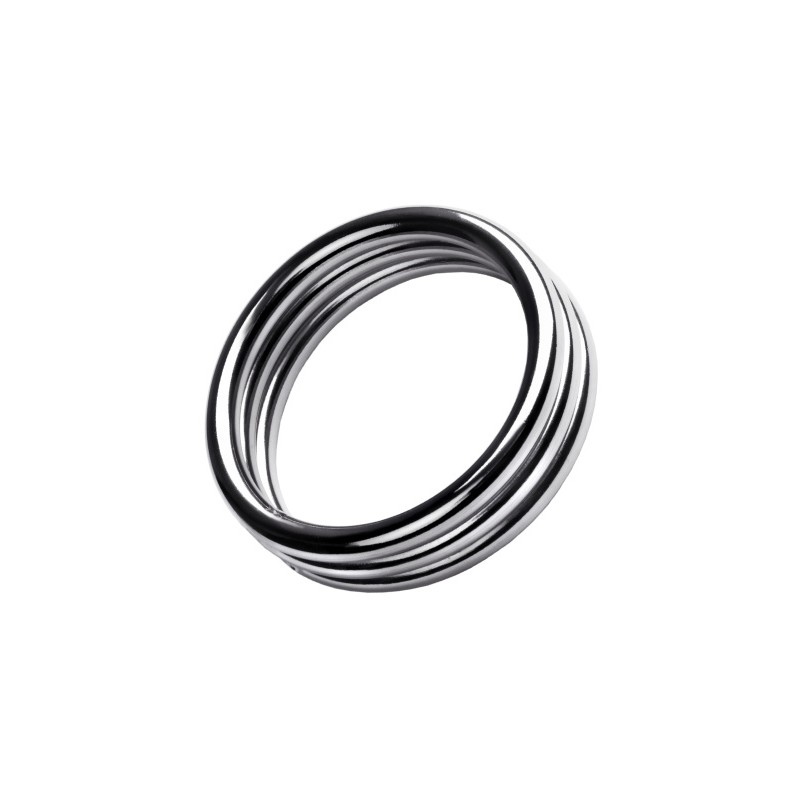 Кольцо на пенис TOYFA Metal, серебряное, Ø 4,8 см