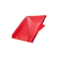 Простыня для секса Black&Red by TOYFA, ПВХ, красная