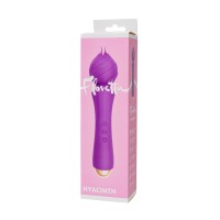 Вибратор Flovetta HYACINTH, силикон, фиолетовый, 21,5 см