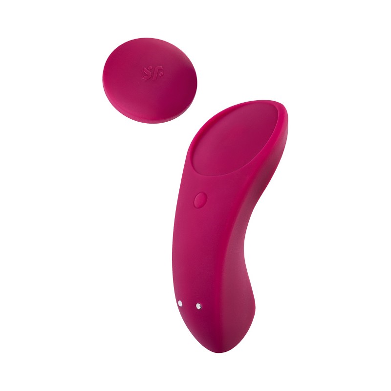 Вибромассажер Satisfyer Sexy Secret, Силикон, Красный, 8,5 см