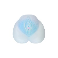 Мастурбатор реалистичный Juicy Pussy by TOYFA Crystal Wave, TPE, 13,5 см