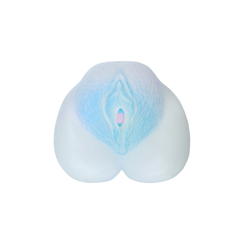 Мастурбатор реалистичный Juicy Pussy by TOYFA Crystal Wave, TPE, 13,5 см