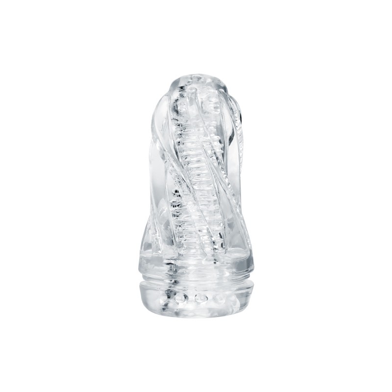Мастурбатор A-Toys by TOYFA Nettl, ABS пластик, прозрачный 18,5 см
