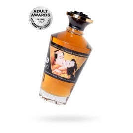 Масло массажное для тела Shunga «Карамельные поцелуи» (Caramel Kisses), разогревающее, 100 мл.