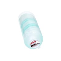 Нереалистичный мастурбатор TENGA SPINNER  PIXEL SPECIAL SOFT, TPE, голубой, 14 см