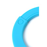 Силиконовые наручники A-Toys by TOYFA Celet, силикон, голубые, 33 см