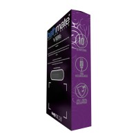 Вибропуля Bathmate Vibe Bullet Chrome, пластик, серебряная