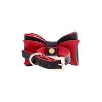 Бондажный набор Toyfa Theatre Bow-tie, PU-кожа, черный