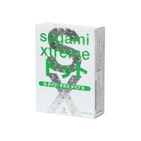 Презервативы Sagami, xtreme, type-e, латекс, 18,5 см, 5,2 см, 3 шт.