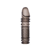 Насадка ToyFa XLover, для увеличения размера, TPE, черная прозрачная, 13,5 см