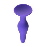Анальная втулка A-Toys by TOYFA, силикон, фиолетовая, 11,3 см