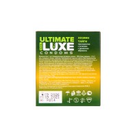 Презервативы Luxe, black ultimate, «Хозяин тайги», абрикос, 18 см, 5,2 см, 1 шт.