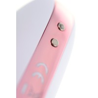 Вакуум-волновой стимулятор с вибрацией Satisfyer Love Triangle Connect App, силикон, белый, 8,8 см