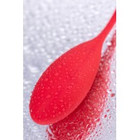 Виброяйцо Levett Alina, силикон, красное, 18 см