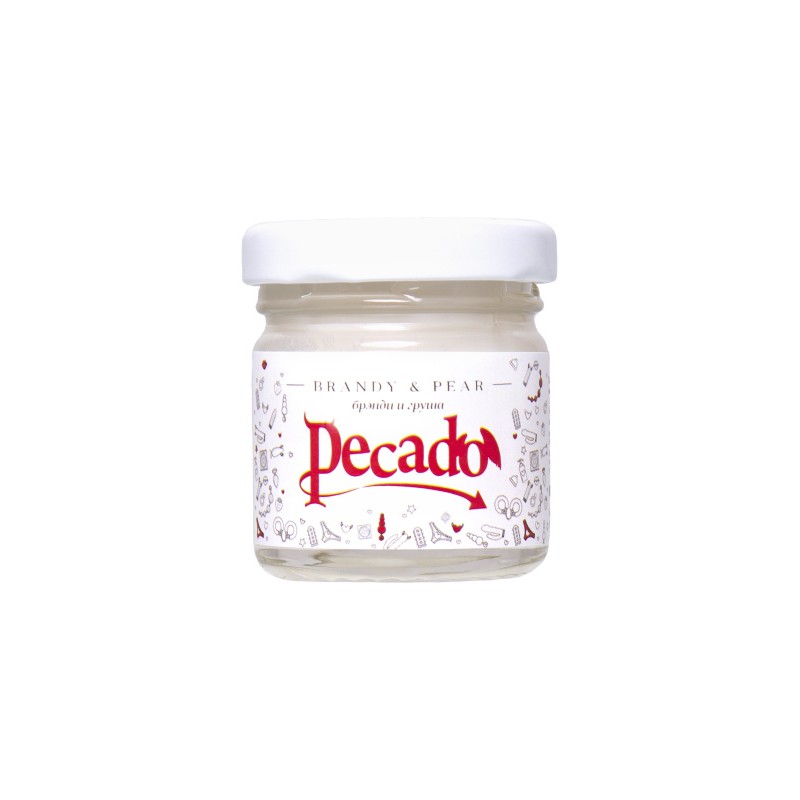 Массажная свеча Pecado BDSM, Brandy & Pear 35мл.