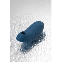 Вакуум-волновой стимулятор клитора с вибрацией Satisfyer Vulva Lover 2, силикон, синий, 11,9 см