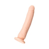 Фаллоимитатор RealStick Silicone Matt B, телесный, 21,5 см