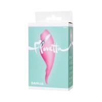 Многофункциональный стимулятор эрогенных зон Flovetta DAHLIA, силикон, розовый, 14 см