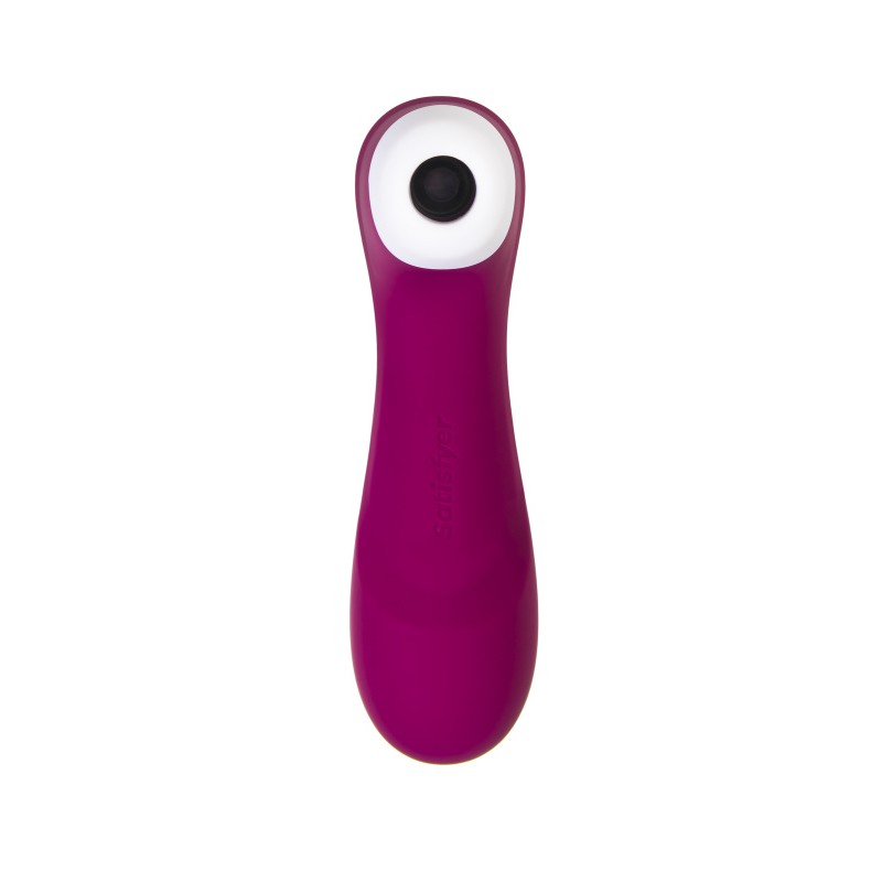 Вакуумный стимулятор клитора Satisfyer Pro 2 Generation 3, Connect App, бордовый, 16,4 см