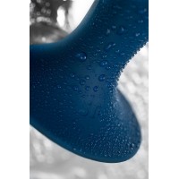 Фаллоимитатор Satisfyer Double Ball-R, силикон, синий, 18 см
