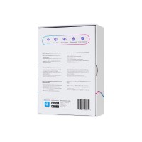 Анальная втулка LOVENSE Hush 2 (M), силикон, черная, 13,5 см