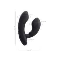 Стимулятор простаты LOVENSE Edge, силикон, черный, 11,4 см