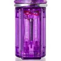 Вибратор с клиторальным стимулятором A-Toys by TOYFA High-Tech fantasy, TPE, фиолетовый, 26,5 см