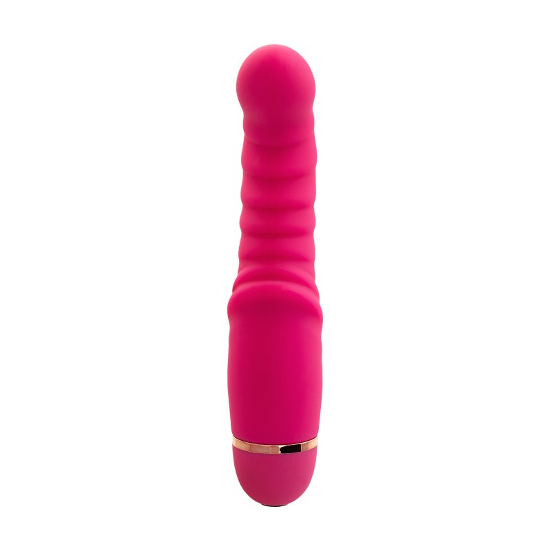 Нереалистичный вибратор A-Toys by TOYFA Capy, силикон, розовый, 17,4 см, Ø 3,4