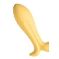 Satisfyer, Германия Анальный вибратор Satisfyer Intensity Plug Connect App, силикон, желтый, 9 см — купить в Минске Изображение Satisfyer, Германия Анальный вибратор Satisfyer Intensity Plug Connect App, силикон, желтый, 9 см