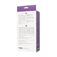 Вибратор с клиторальным стимулятором A-Toys by TOYFA High-Tech fantasy, TPR, фиолетовый, 24 см