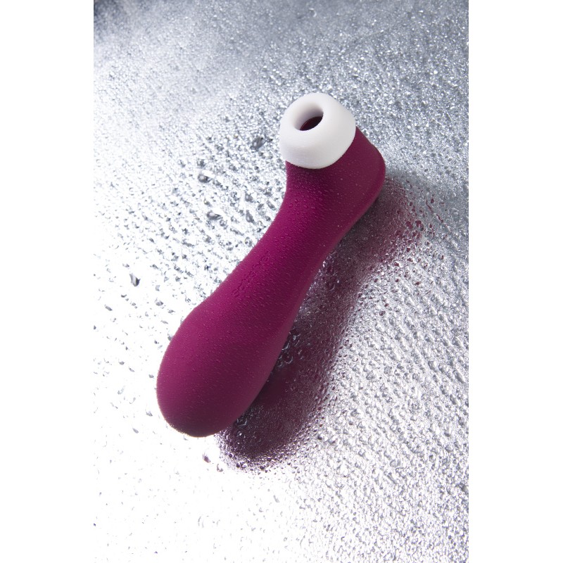 Вакуумный стимулятор клитора Satisfyer Pro 2 Generation 3, Connect App, бордовый, 16,4 см