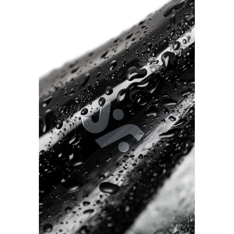 Двусторонний фаллоимитатор Satisfyer Dazzling Crystal 1, стекло, черный, 18,5 см