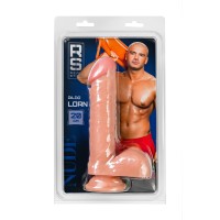 Реалистичный фаллоимитатор RealStick Nude Lorn, PVC, телесный, 20 см