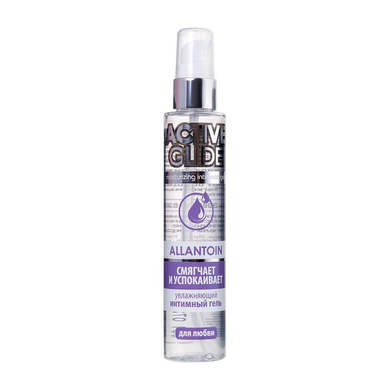 Увлажняющий интимный гель ACTIVE GLIDE ALLANTOIN, 100 г