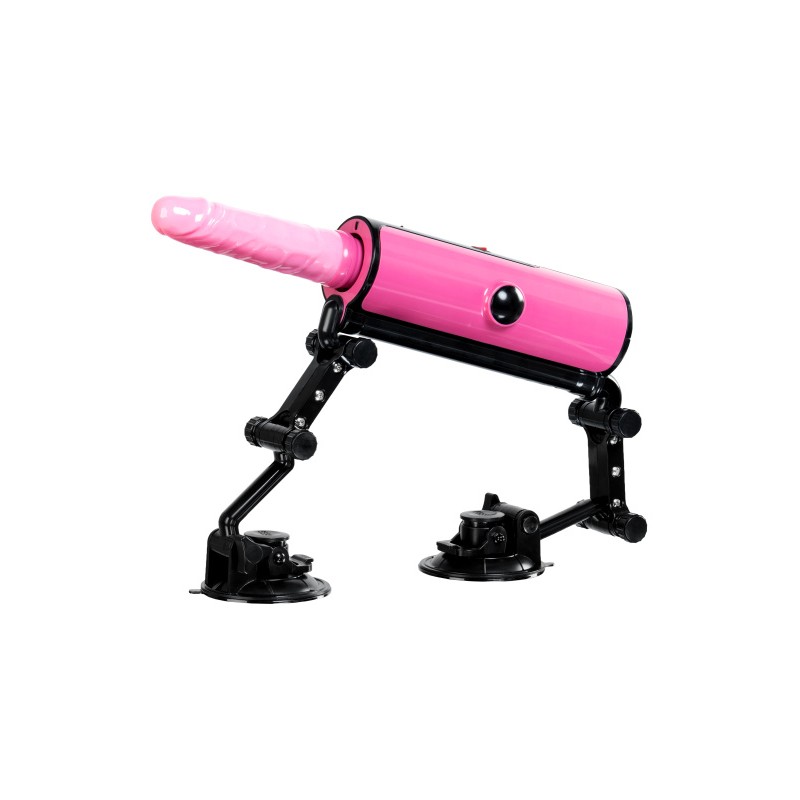 Секс-машина Pink-Punk MotorLovers by TOYFA, ABS, розовый, 36 см