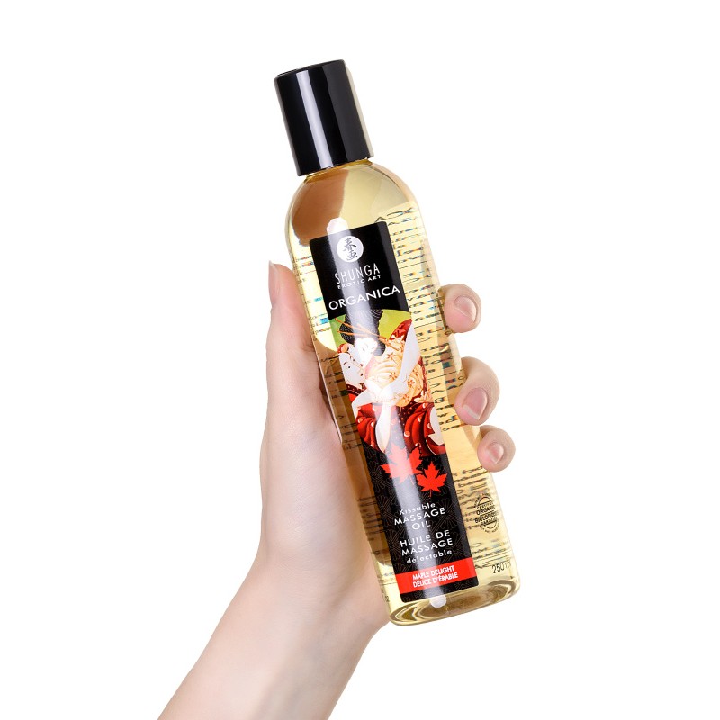 Масло массажное Shunga Organica «Кленовое наслаждение» (Maple Delight), 240 мл
