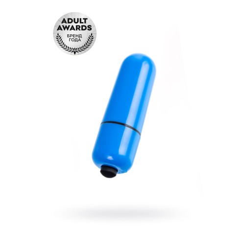 Вибропуля A-Toys by TOYFA Braz, ABS пластик, синий, 5,5 см., Ø1,7