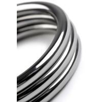 Кольцо на пенис TOYFA Metal, серебряное, Ø 4,8 см