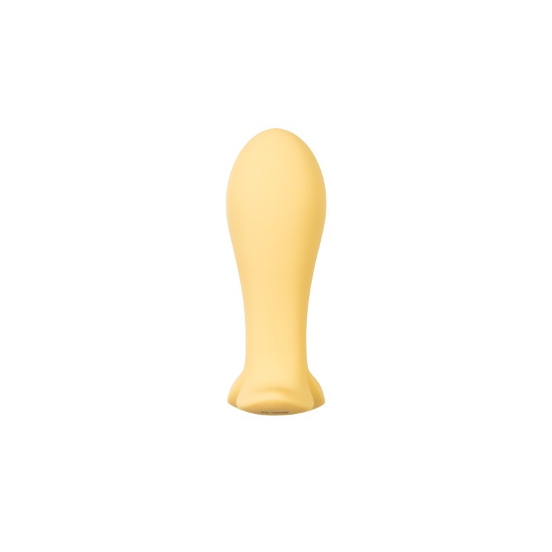 Satisfyer, Германия Анальный вибратор Satisfyer Intensity Plug Connect App, силикон, желтый, 9 см — купить в Минске Изображение Satisfyer, Германия Анальный вибратор Satisfyer Intensity Plug Connect App, силикон, желтый, 9 см